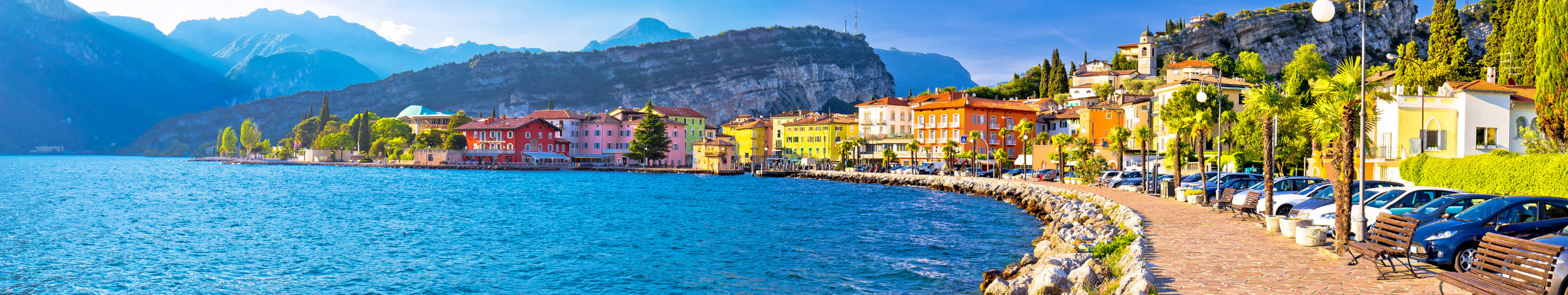 Banner Gardameer - Italiaanse meren - Italië